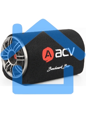 Сабвуфер автомобильный ACV BTA-8R 76Вт активный (20см/8