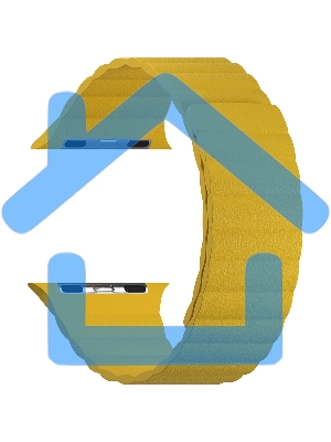 Кожаный ремешок для Apple Watch 38/40 mm LYAMBDA POLLUX DSP-24-40-YL Yellow