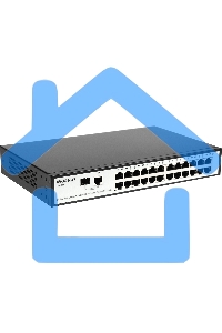 Неуправляемый 25-портовый коммутатор 100 Мбит/с ORIGO OS1225/A1A с гигабитным комбо-портом