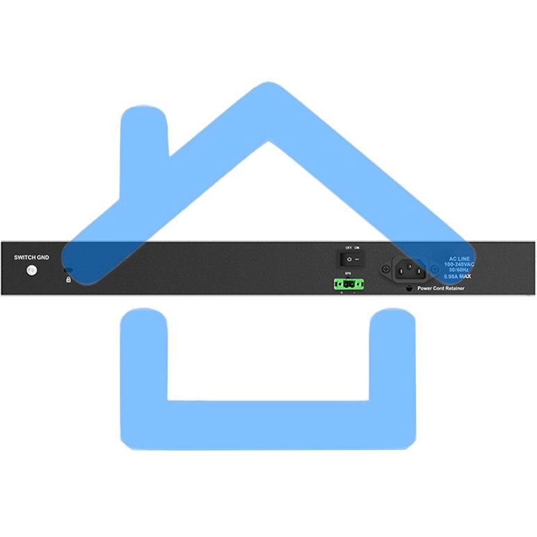 Коммутатор управляемый L2 DGS-1210-28XS/ME/B2A с 24 портами 100/1000Base-X SFP и 4 портами 10Gbase-X SFP+