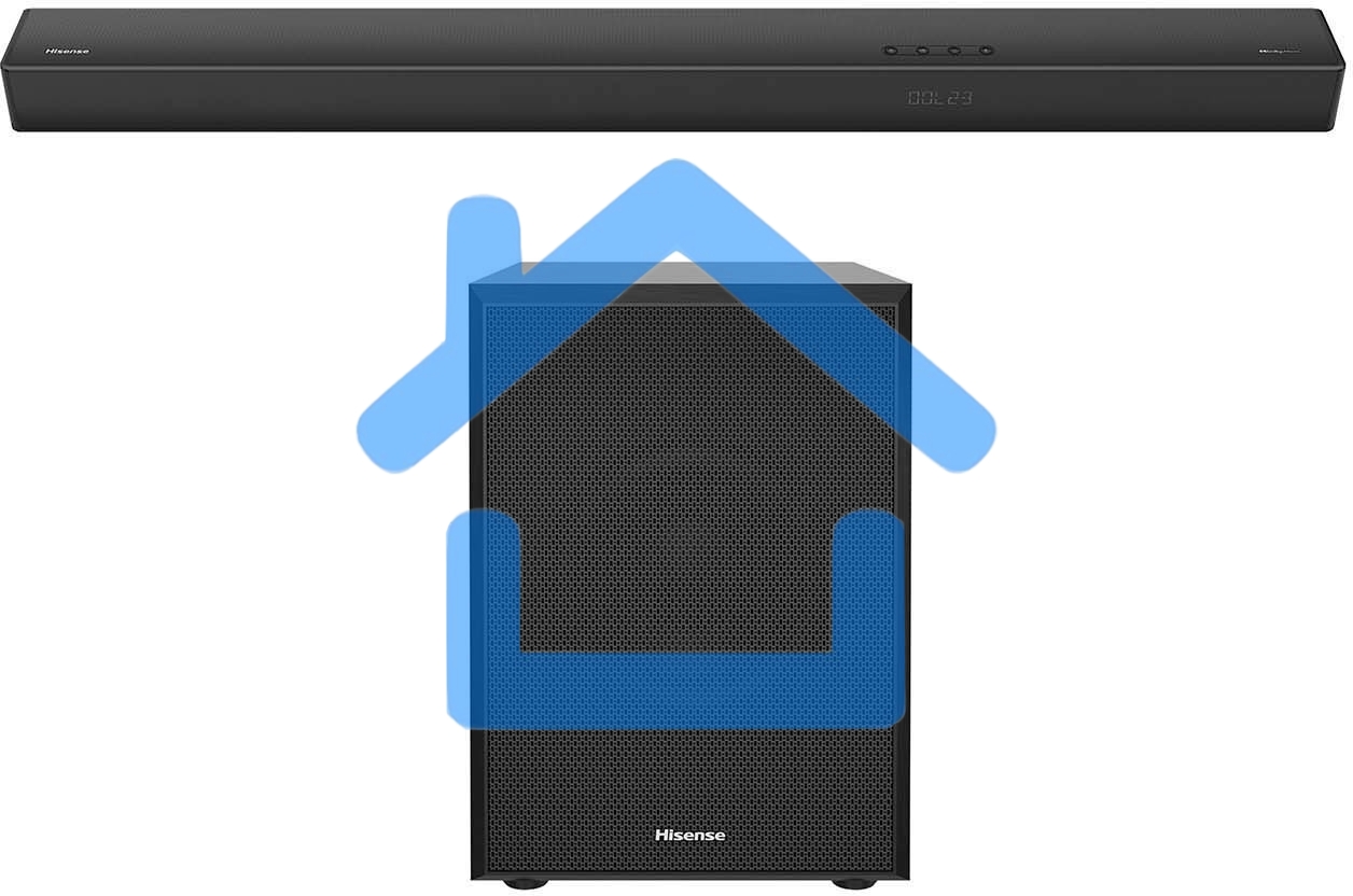 Набор домашний динамиков Hisense U5120GW+ черный Мощность звука 570 Вт Вт да 12 кг U5120GW+