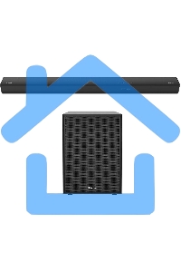 Набор домашний динамиков Hisense U5120GW+ черный Мощность звука 570 Вт Вт да 12 кг U5120GW+