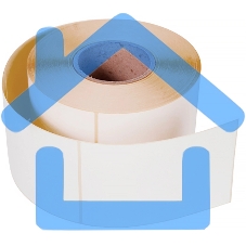 Термоэтикетки самоклеящаяся Cactus Eco CS-TE75120300 сегмент 75x120 мм, внешний диаметр рулона 90 мм, диаметр втулки 40 мм, 300 шт./рул, белый