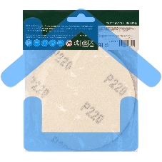 Круг абразивный на ворсовой подложке под 