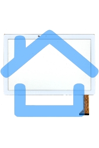 Сенсорное стекло (тачскрин) для Digma Optima 10 Z802 4G, белое