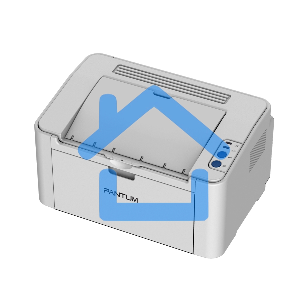 Принтер лазерный PANTUM P2518, A4, ч/б, печ. до 22 стр./мин., 600 x 600 dpi, USB