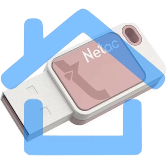 Флешка USB R/W Netac 32Gb UA31 NT03UA31N-032G-20PK USB2.0 розовый