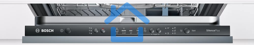 Встраиваемая посудомоечная машина Bosch SMV25AX06E, черный, 59.8 см, 12 компл., 48 дБ, класс A