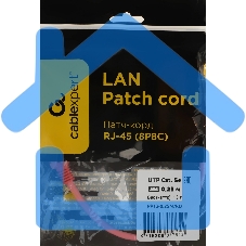 Патч-корд UTP Cablexpert кат.5e, 0.25м, литой, многожильный, розовый