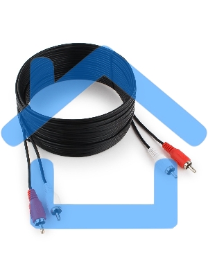 Кабель аудио Cablexpert CCA-2R2R-7.5M, 2xRCA - 2xRCA, 7,5м