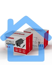 Источник питания 220 V AC/24 V DC 1 А 24 W с DC разъемом подключения 5.5х2.1, без влагозащиты (IP23)