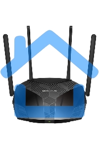 Роутер Mercusys MR70X AX1800 Dual-Band WiFi 6 Router, 574 Mbps at 2.4 GHz + 1201 Mbps at 5 GHz,4× Fixed External Antennas, 3× Gigabit LAN Ports, 1× Gigabit WAN Port, 1024-QAM, OFDMA, Router/Access Point Mode, MU-MIMO, WPA3, TWT, BSS Color