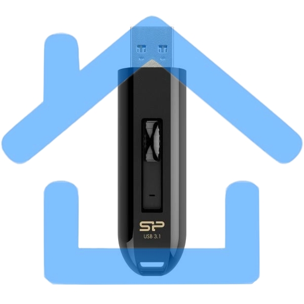 Флешка USB R/W Silicon Power 32 Gb Blaze B21 SP032 GbUF3B21V1K USB 3.0 черный