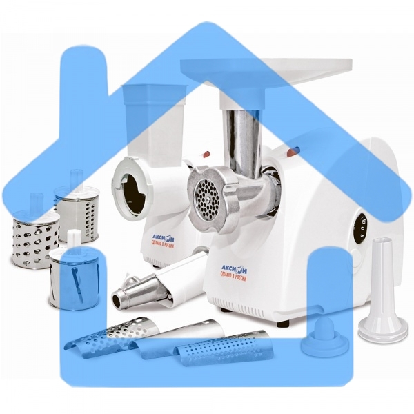 Мясорубка электрическая Аксион М31.02 1500Вт белый