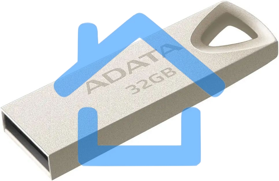Флешка USB R/W ADATA R/W 32Gb USB Drive ADATA USB 2.0 UV210 золотой мет. AUV210-32G-RGD