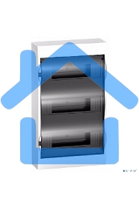 Шкаф Easy9 корп. нав. с проз. дв. 3ряд/36мод EZ9E312S2SRU Schneider Electric