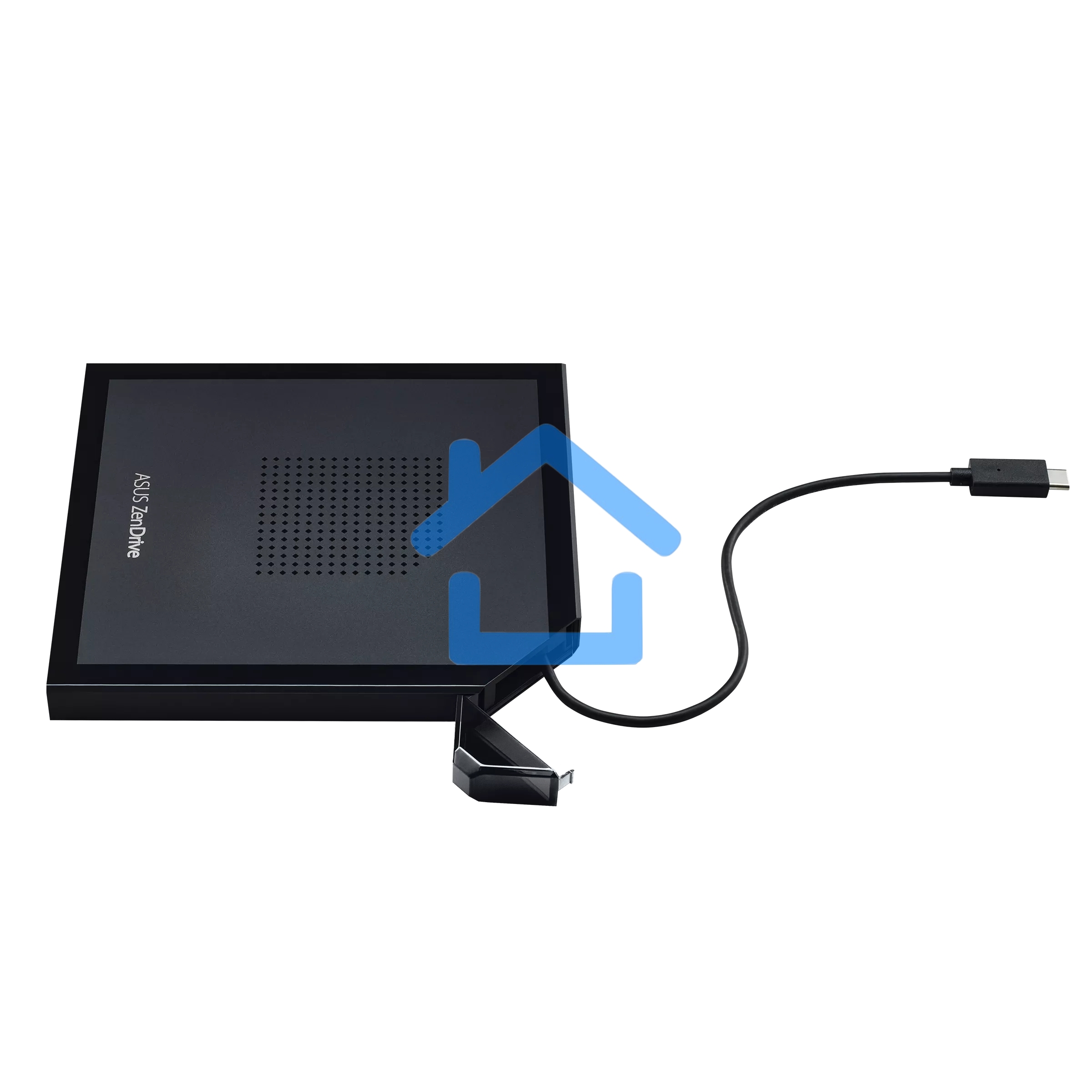 Внешний привод ASUS SDRW-08V1M-U/BLK/G/AS/P2G, dvd-rw, external, USB Type-C cable; 90DD02L0-M29000