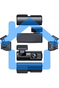 Видеорегистратор Digma FreeDrive 920W черный 2Mpix 1080x1920 170гр. GP1167