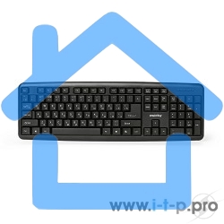 Клавиатура проводная Smartbuy ONE 112 USB черная SBK-112U-K