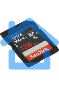 Карта памяти SDXC 128GB UHS-I SDSDUNR-128G-GN3IN SANDISK