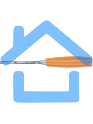 Стамеска, 6 мм, плоская, пластиковая рукоятка Sparta