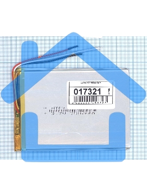 Аккумулятор Li-Pol (батарея) 3*70*105мм 3pin 3.7V/3500mAh