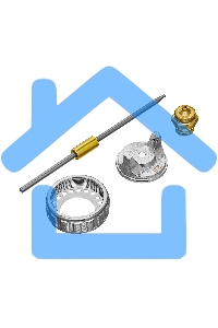 Ремкомплект для краскораспылителя Matrix 4 предмета: сопло 2,5 мм, игла, форсунка, зажим сопла