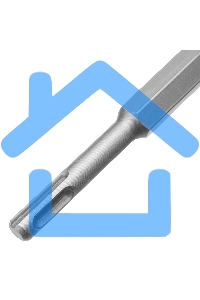 Зубило Denzel, 14 х 40 х 250 мм, 40Cr, SDS PLUS