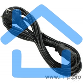 Кабель компьютер-розетка Aopen (ACE021-3M) 3 метра 220V (EURO) <VDE> 3G*0,5mm2