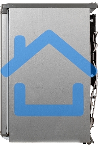 Холодильник Бирюса Б-M109 металлик однокамерный 115л