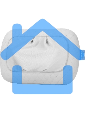 Массажная подушка Medisana MCG 800 серебристый