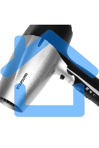 Фен Starwind SHD 6110 2000Вт черный/серебристый