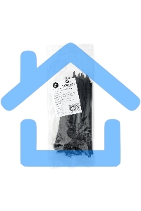 Стяжки NYT-150x3.6B пластиковые 150 мм х 3.6 мм, черные (100 шт.)