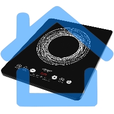 Плитка индукционная Atlanta ATH-1759 черный