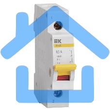 Выключатель нагрузки ВН-32 63А/1П ИЭК MNV10-1-063