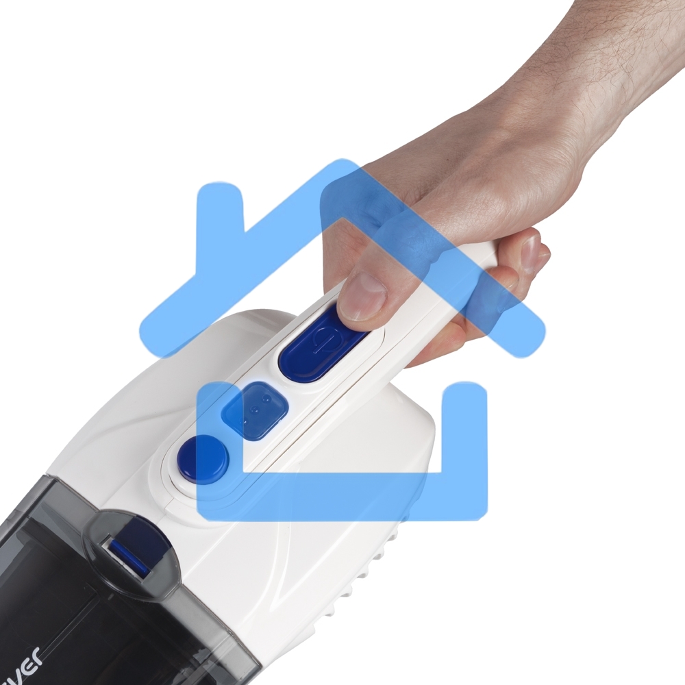 Пылесос вертикальный циклонного типа аккумуляторный Endever SkyClean VC-300, бело-черный, 4 шт,уп