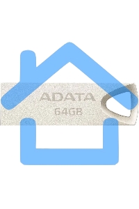 Флешка USB ADATA UV210 (AUV210-64G-RGD), 64 Gb, USB 2.0, R/W 15/5, серебро