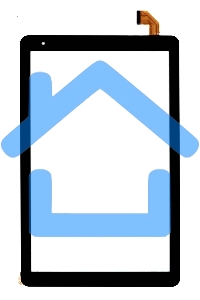 Сенсорное стекло (тачскрин) Prestigio SmartKids Max PMT3103. черное