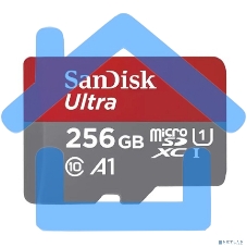 Флеш карта microSD 256Gb SanDisk microSDXC Class 10 Ultra UHS-I U1 A1 120Mb/s