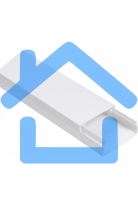 Кабель-канал 80х60 L2000 пластик ЭЛЕКОР ИЭК CKK10-080-060-1-K01-008