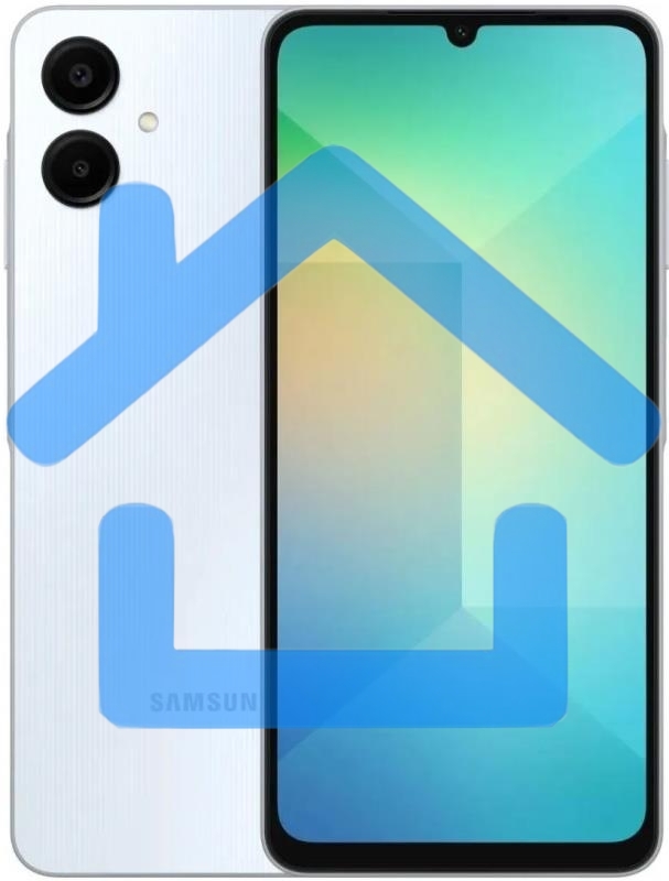 Смартфон Samsung Galaxy A06, 4/64Gb, голубой