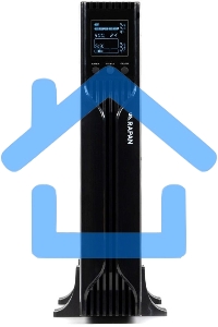 Источник бесперебойного питания ИБП Бастион RAPAN-UPS 3000 RACK+4x9Ah (2100 Вт, Line-interactive, встроенные АКБ 6 шт.x 9Ah) 8960