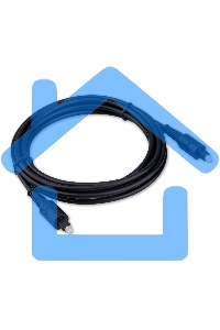 Кабель оптический Cablexpert CC-OPT-3M-N, Toslink 2xODT M/M, 3м, черный, пакет