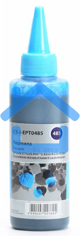 Чернила Cactus CS-I-EPT0485 светло-голубой (100мл) Epson Stylus Photo R200/R220/R300/R320