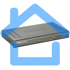 Интернет-телефония D-Link DVG-5008SG/A1A Голосовой шлюз с 8 FXS-портами, 1 WAN-портом 10/100/1000Base-T и 4 LAN-портами 10/1000Base-T