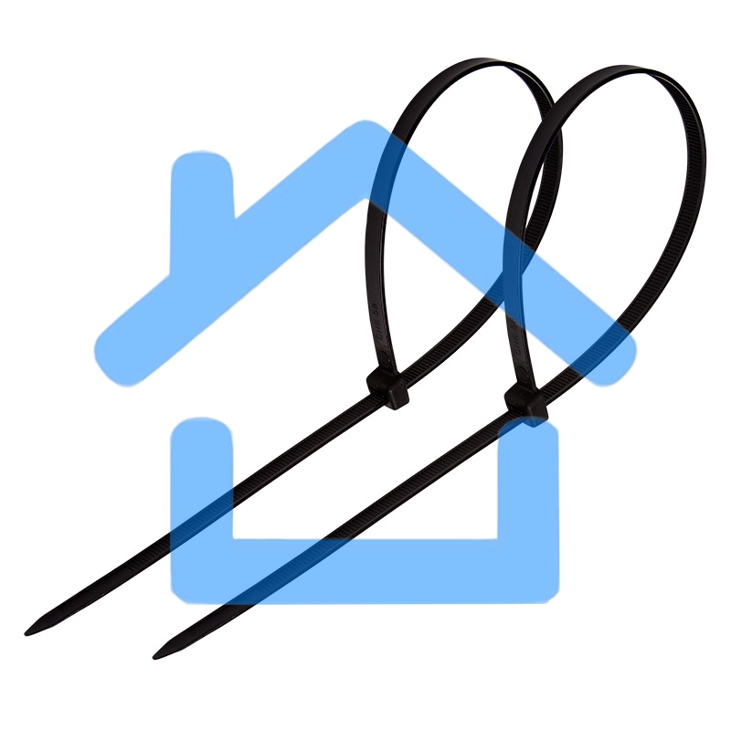 Хомут-стяжка кабельная нейлоновая PROconnect 200 x2,5 мм, черная, упаковка 100 шт.