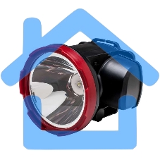 Фонарь светодиодный аккум. налобный Космос H5W 2 режима 5Вт LED 2А.ч зарядка от USB