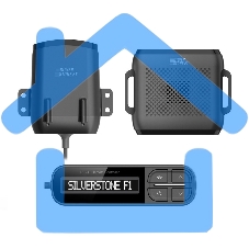 Радар-детектор Silverstone F1 R-BOT GPS приемник