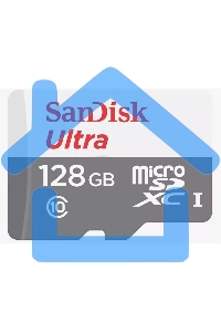 Флеш карта microSD 128Gb SanDisk microSDXC Class 10 Ultra UHS-I 100Mb/s