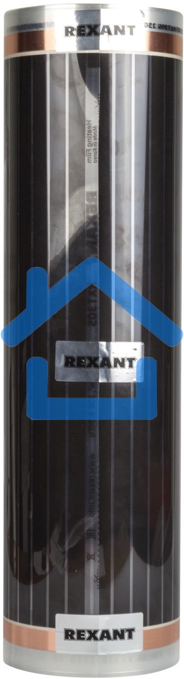 Пленочный теплый пол Rexant Optima 150 9 м²/0,5 х 18 м/1350 Вт